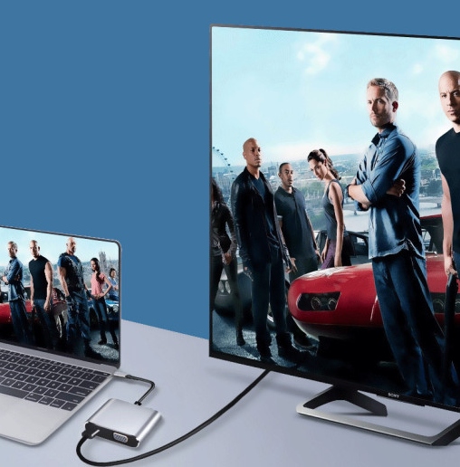 ADAPTER HUB Przejściówka USB-C 4W1 HDMI 4K VGA USB Zenwire - Zdjęcie nr 7