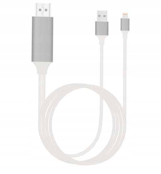 Adapter Kabel Lightning HDMI FHD USB iPhone iPad - Zdjęcie nr 3
