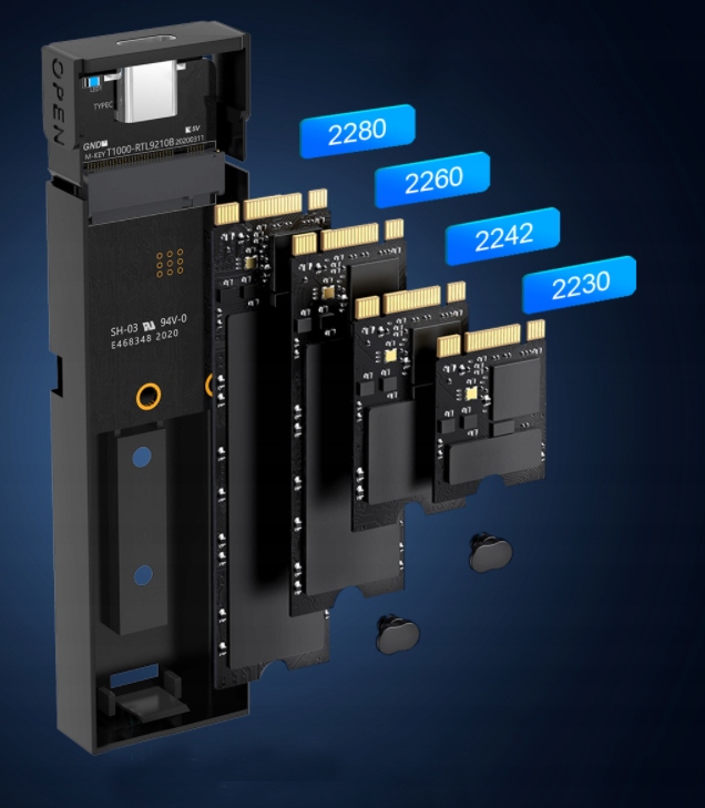 Adapter dysku SSD m.2 USB 3.0 NGFF obudowa m2 SATA - Zdjęcie nr 2