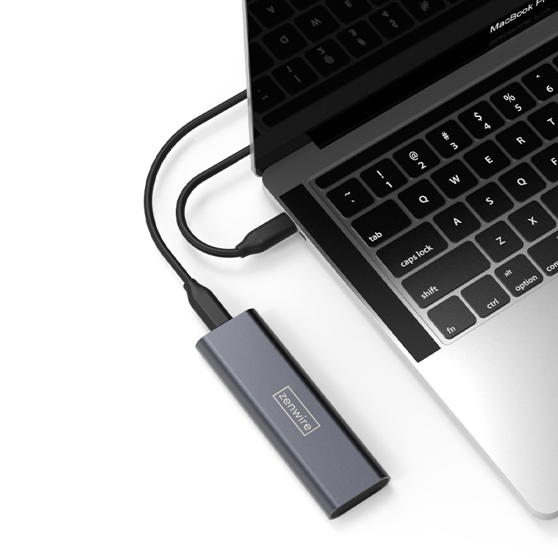 Adapter Kieszeń na dysk SSD m.2 USB-C obudowa m2 SATA Zenwire - Zdjęcie nr 4