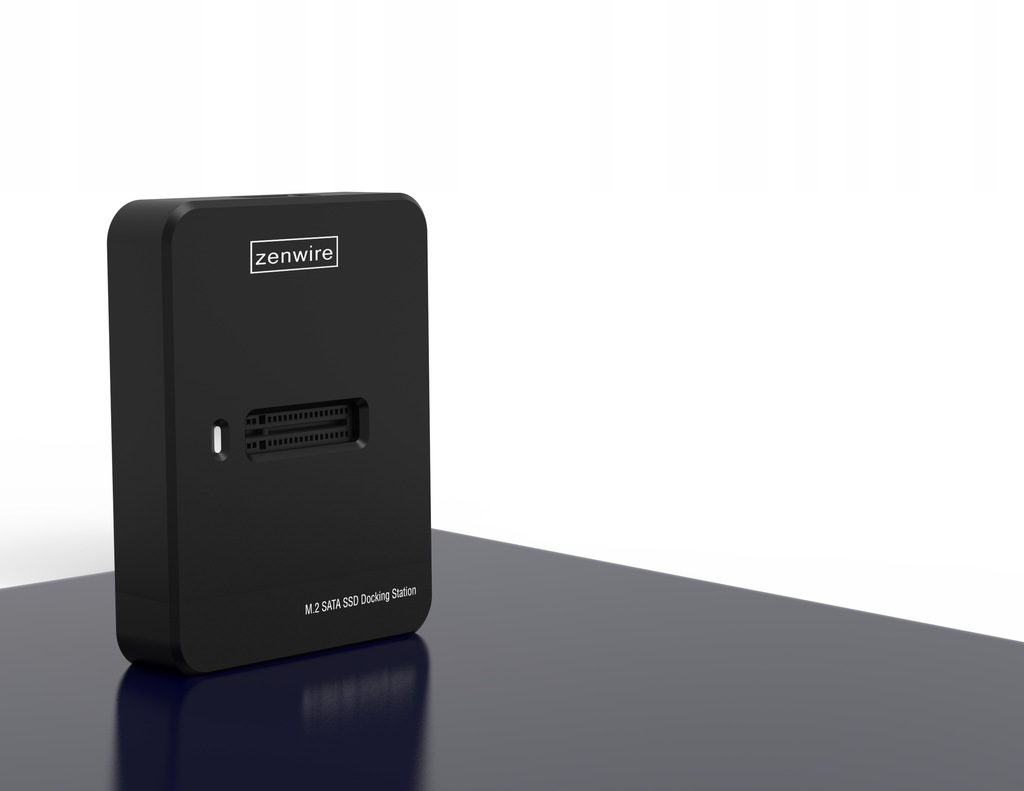 Adapter SSD M2 NVME PCie/SATA NGFF kieszeń na dysk obudowa M.2 USB-C 10 GB/s Zenwire - Zdjęcie nr 11