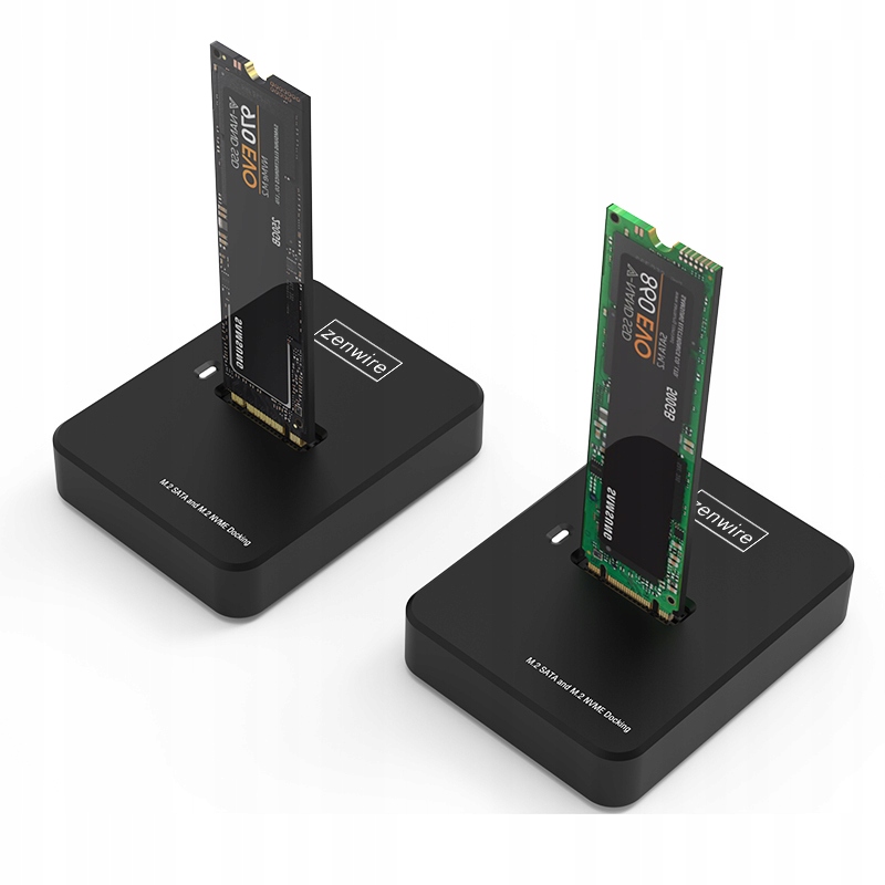 Adapter SSD M2 NVME PCie/SATA NGFF kieszeń na dysk obudowa M.2 USB-C 10 GB/s Zenwire - Zdjęcie nr 4