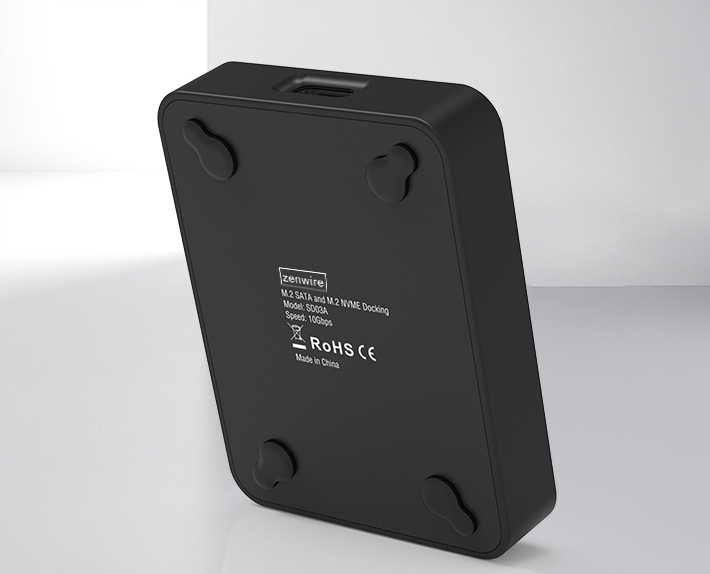 Adapter SSD M2 NVME PCie/SATA NGFF kieszeń na dysk obudowa M.2 USB-C 10 GB/s Zenwire - Zdjęcie nr 5