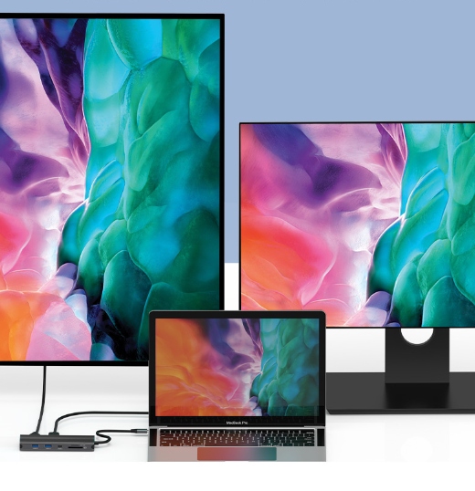 HUB USB-C 10w1 Display Port 1.4 HDMI 2.1 8K 4K 120Hz 60Hz Full HD 144Hz USB 3.0 SD Power Delivery 100W Macbook M1 M2 Zenwire - Zdjęcie nr 5