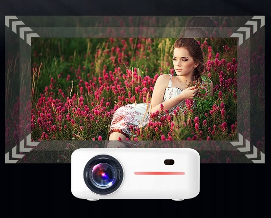 Projektor Rzutnik Full HD 4K 9000lm 300ansi 2000:1 WiFi 2.4/5 GHz Android 9 Bluetooth 5.0 HDMI USB Zenwire e520h - Zdjęcie nr 14