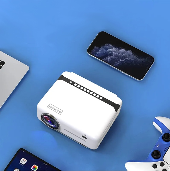 Projektor Rzutnik Full HD 4K 9000lm 300ansi 2000:1 WiFi 2.4/5 GHz Android 9 Bluetooth 5.0 HDMI USB Zenwire e520h - Zdjęcie nr 6