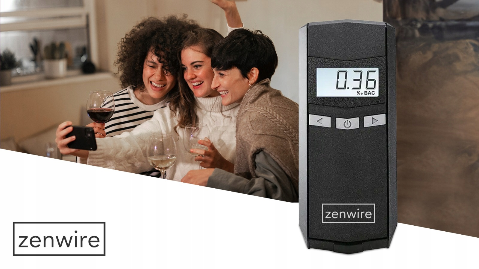 ALKOMAT Profesjonalny Elektrochemiczny z Wyświetlaczem elektronicznym LCD cyfrowym Zenwire F6500 z 6 ustnikami w zestawie - Zdjęcie nr 9