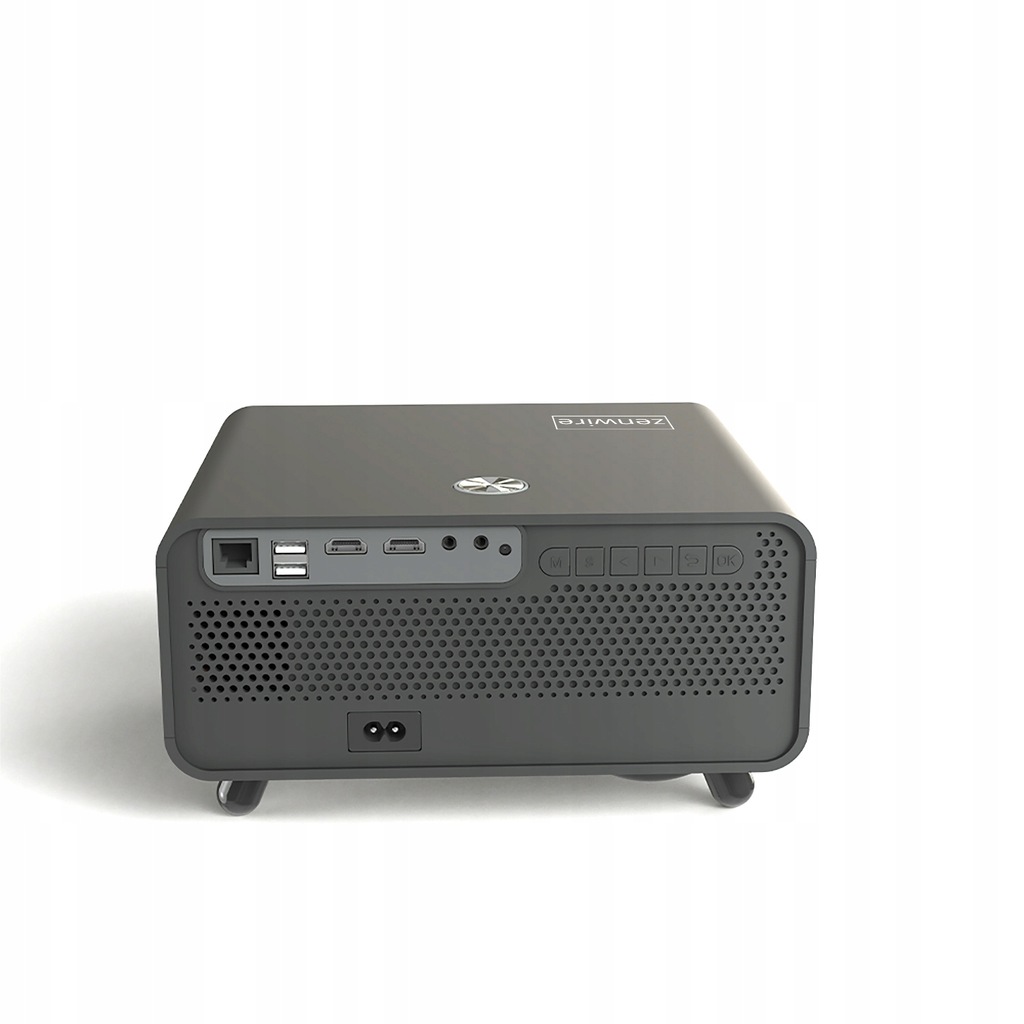Rzutnik Projektor WiFi2.4/5 GHz Android TV FULL HD 4K 550 ansi Autofocus Autokeystone do telefonu laptopa PC Zenwire X5 - Zdjęcie nr 13
