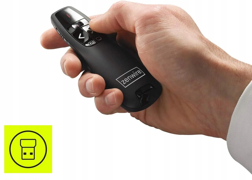 WSKAŹNIK LASEROWY BEZPRZEWODOWY PILOT DO PREZENTACJI LASER USB S15 - Zdjęcie nr 5