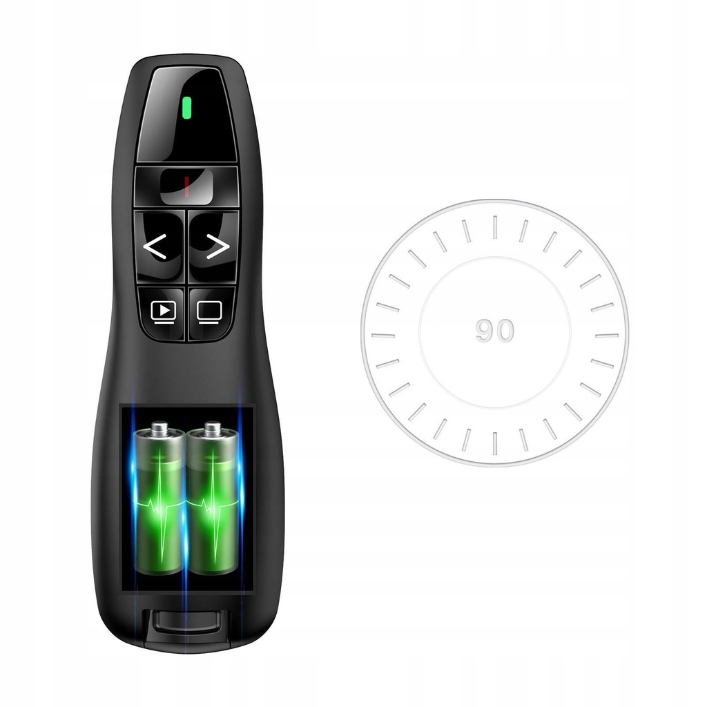 WSKAŹNIK LASEROWY BEZPRZEWODOWY PILOT DO PREZENTACJI LASER USB S15 - Zdjęcie nr 7