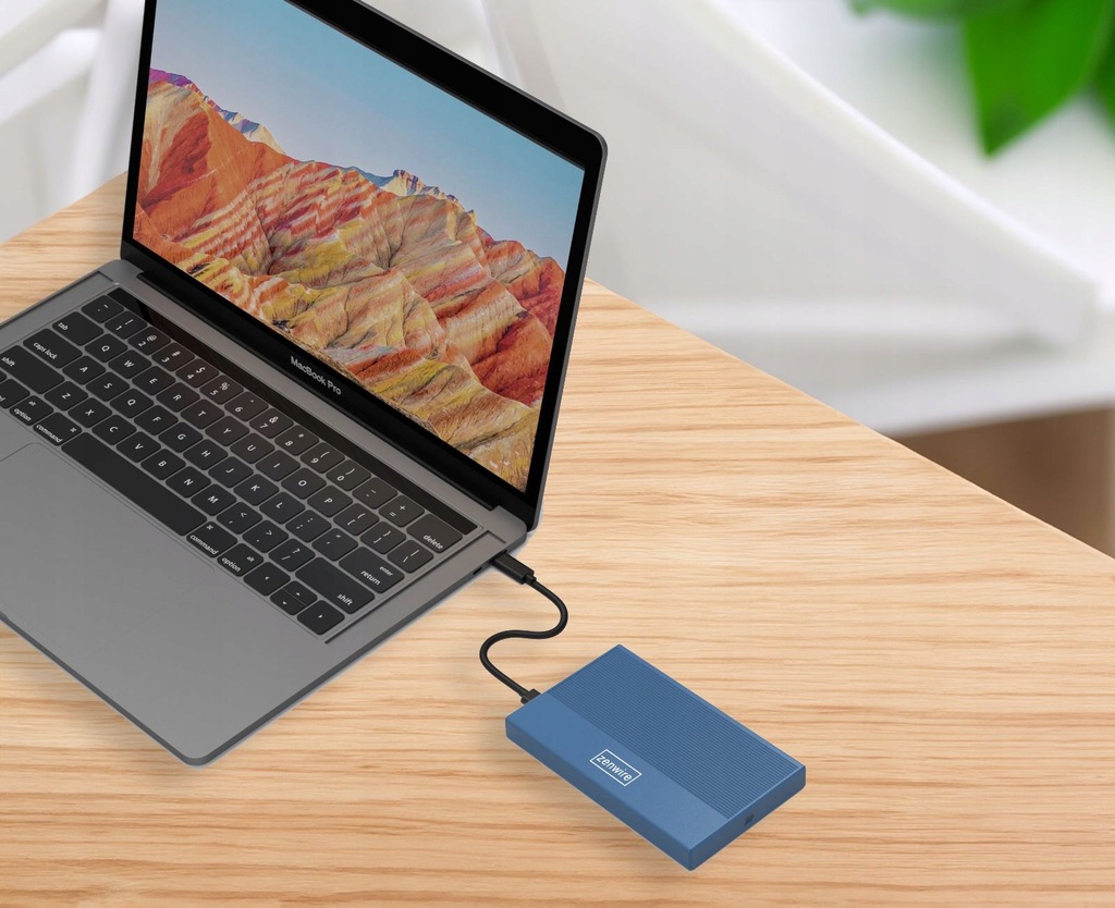 Kieszeń na dysk Obudowa Dysku 2,5 cala Adapter HDD SSD USB 3.0 SATA 6 GB/s do 16 TB Zenwire MR23G - Zdjęcie nr 2