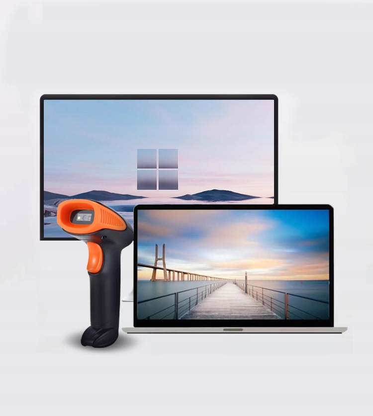 Czytnik Skaner Kodów Kreskowych i QR USB BEZPRZEWODOWY 1D 2D WiFi Zenwire W213 - zdjęcie 8