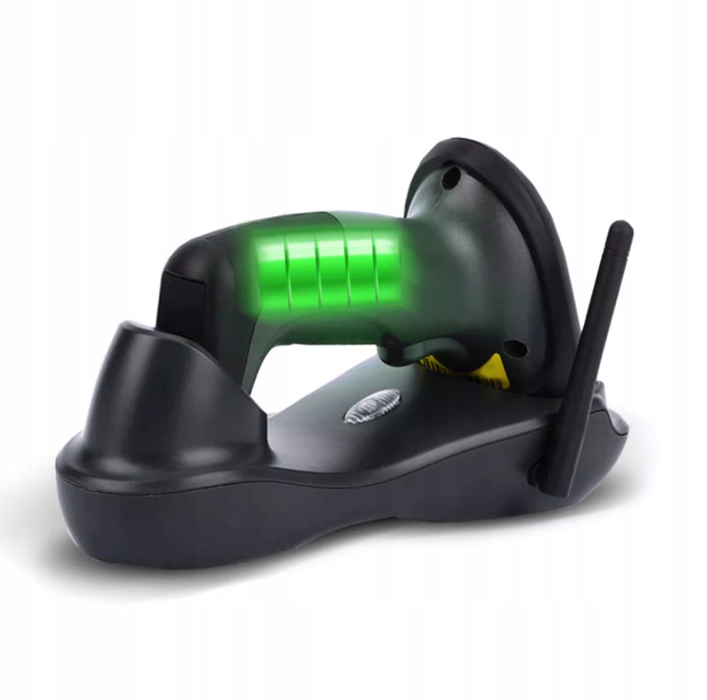 Czytnik Skaner Kodów Kreskowych EAN ze Stacja Dokującą USB Bezprzewodowy 1D Zenwire W903 - zdjęcie 2