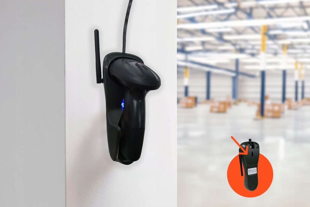 Czytnik Skaner Kodów Kreskowych QR 1D 2D ze Stacją Dokującą USB BEZPRZEWODOWY Zenwire W2503 - zdjęcie 10